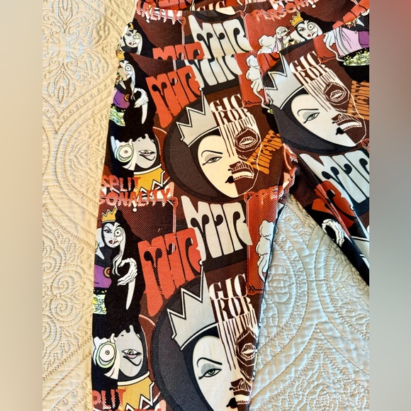 LuLaRoe juniors villains leggings one size - Picture 2 of 7